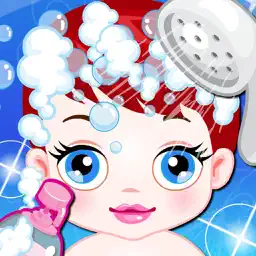 Babys Day: Bath & Lunch & Play - Kids Game