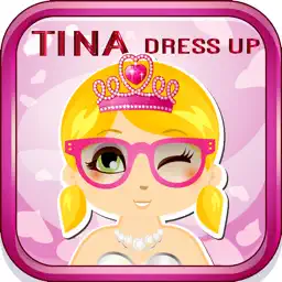 Tina Dress up Makeover Games Beauty Princess! Fashion: 可爱的时尚装扮免费游戏的孩子女孩